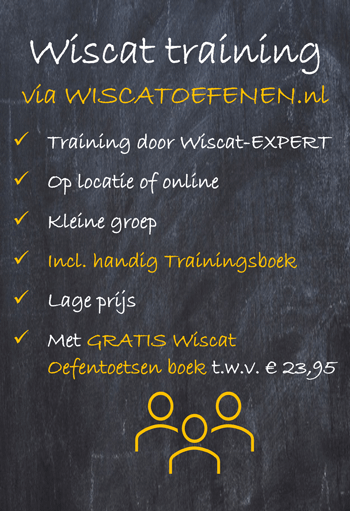 Wiscat training bij wiscatoefenen.nl