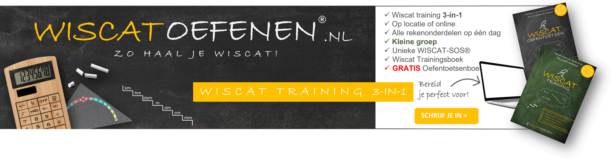 Wiscat training 3-in-1